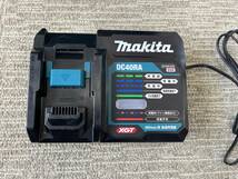 【現状品】Makita マキタ HR001G 28㎜ 充電式ハンマドリル 40V 動作確認済み ケース付き バッテリBL4025 2個付き 充電器付 ②_画像8
