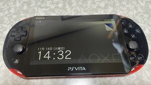 SONY PS Vita PCH2000 赤/黒　数量限定バリューパックセット　メモリーカード8GB、ケース付き