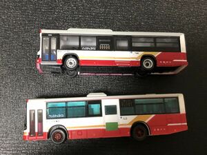 開封ジャンク品 トミーテック　バスコレクション　広島バス　2台セット(3)