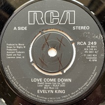 【試聴 7inch】Evelyn King / Love Come Down 7インチ 45 muro koco フリーソウル Kashif Chico & Coolwadda M-Flo_画像3