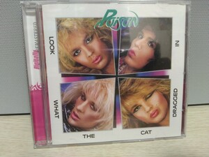 ☆POISON☆LOOK WHAT THE CAT DRAGGED IN【必聴盤】ポイズン デジタル・リマスター盤 新品未開封 ボーナストラック3曲収録 CD