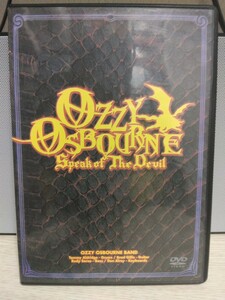 ☆OZZY OSBOURNE☆SPEAK OF THE DEVIL【国内盤帯付】オジー・オズボーン ライヴ DVD ブラッド・ギルス