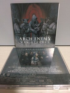 ☆ARCH ENEMY☆WAR ETERNAL【国内盤帯付】アーチ・エネミー　VO.アリッサ　CD+DVD　レア