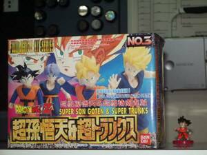 ** ultra elegant!* out of print?*DBZ[NO.3 super .. heaven & super trunks ] not yet collection *. rare!* overseas edition [boxman_77]