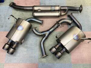 HKS Super Trubo Muffler Ti フルチタンマフラー　WRX STI VAB STI VAG 31029-AF013V スーパーターボマフラー