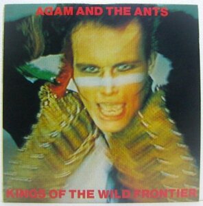 LP,ADAM AND THE ANTS　KINGS OF THE WILD FRONTIER 輸入盤