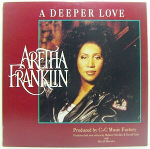 12”Single×3,ARETHA FRANKLIN　A DEEPER LOVE 33回転12”Single3枚組 輸入盤