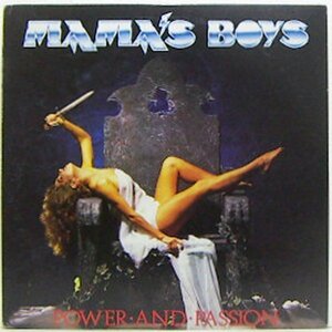 LP,ママズボーイ　MAMA'S BOYS　パワーアンドパッション