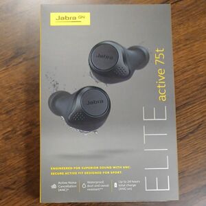 Jabra Elite Active 75t ワイヤレスイヤホン グレー