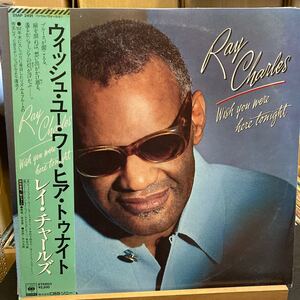 Ray Charles 【Wish You Were Here Tonight】LP 25AP2491 帯付 Soul Funk 1983