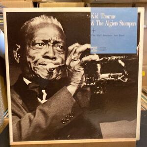 Kid Thomas And His Algiers Stompers ＋ The Hall Brothers Jazz Band LP VC-7004 DAN