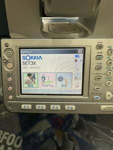 SOKKIA ソキア SET3X 11月校正トータルステーション 測量機 バッテリー/チャージャー 等付属