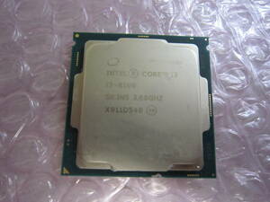 7691★CPU Intel Core i3-8100 3.60GHZ SR3N5 動作品