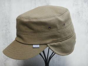 Well Tailored ワークキャップ カラー:オリーブ (頭廻りサイズ:約58㎝※紐調整可）保管品 / 帽子 CAP コットン 綿 美品 ウェルテイラード