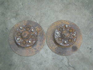  Isuzu first generation Gemini 60 PF60 ZZR ZZ-R original front hub front brake rotor bearing inspection ) 50 PF50 PFD60 etc.? ( junk )