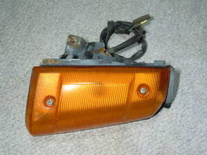 * free shipping * Isuzu first generation Gemini 60 PF60 ZZ-R original corner lamp turn signal lamp lens right side driver`s seat side inspection ) 50 PF50 PFD60 etc.?