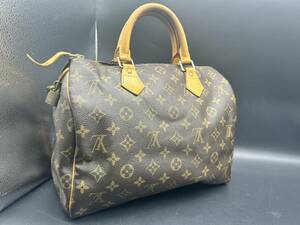 カデナ付き Louis Vuitton ルイヴィトン モノグラム スピーディ30 M41526 ミニボストン ハンドバッグ C000