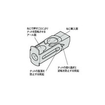 在庫 ゆうパケ可 ワカイ 金属薄鋼板用ターンナット TN-6 バラ売り 1個 0.5～3.0mm厚用 若井産業 WAKAI_画像5