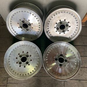 メーカー不明ホイール 16インチ 16×7J OFF;+ 11 PCD;114.3-4H ハブ径;約72mm 傷あり、曲がり、サビあり 4本　