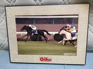 フジキセキ 朝日杯3歳ステークス 優勝記念パネル 週刊Gallop