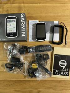 GARMIN Edge 1030セット純正シリコンカバー　社外ガラスフィルム付き　ガーミン EDGE 1030 サイクルコンピューター Garmin 