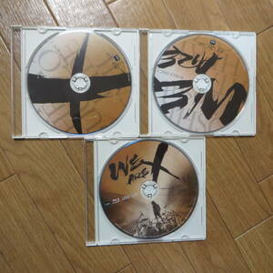 ブルーレイ３枚セット、We Are X　／　X-JAPAN　コレクターズ・エディション、ディスクのみ
