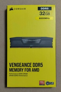 Corsair Vengeance DDR5 6000MHz PCメモリ 16GB 2枚 計32GB 1.4Volt EXPO