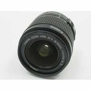 1円【ジャンク】Canon キャノン/標準ズームレンズ/EFS18-55mm F3.5-5.6 isⅡ/63