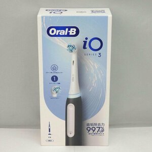 1円【未使用】 /Oral-B BY BRAUN オーラルB ブラウン iO SERIES3 iO3 マットブラック/41