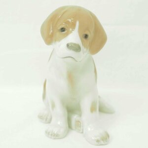 1円【一般中古】ROYAL COPENHAGEN ロイヤルコペンハーゲン セントバーナード「犬」/陶器 置物/78