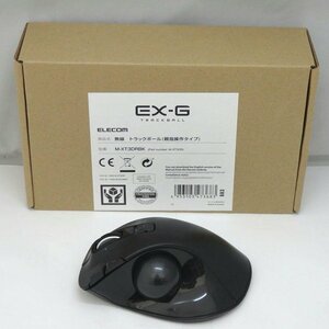 1円【良品】ELECOM エレコム/トラックボールワイヤレスマウス レシーバー付属 動作確認済/M-XT3DRBK/41