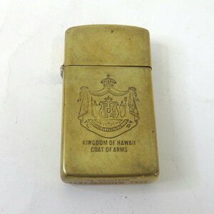 1円【ジャンク】zippo ジッポー/ZIPPO 1932/1986 BRADFORD KINGDOM OF HAWAII/84