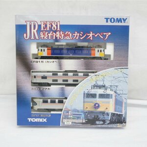 1円【ジャンク】TOMY トミー/TOMIX JR EF81 寝台特急カシオペア 基本セット/92251/05