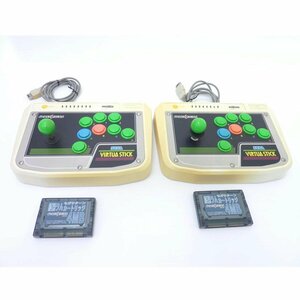 1円【ジャンク】SEGA バーチャルスティック 拡張ラムカートリッジ 4点セット セガサターン/HSS-0136/HSS-0167/88