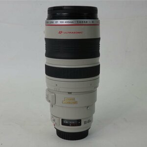 1円【ジャンク】Canon キャノン/望遠レンズ/EF100-400㎜ F/4.5-5.6 L IS/84