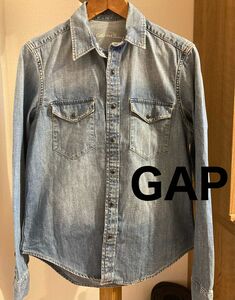 GAP ギャップ ウエスタン風 デニムシャツ