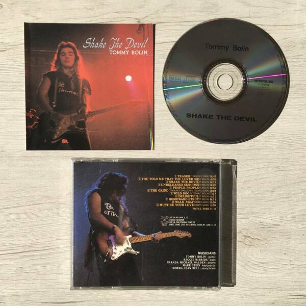 TOMMY BOLIN SHAKE THE DEVIL