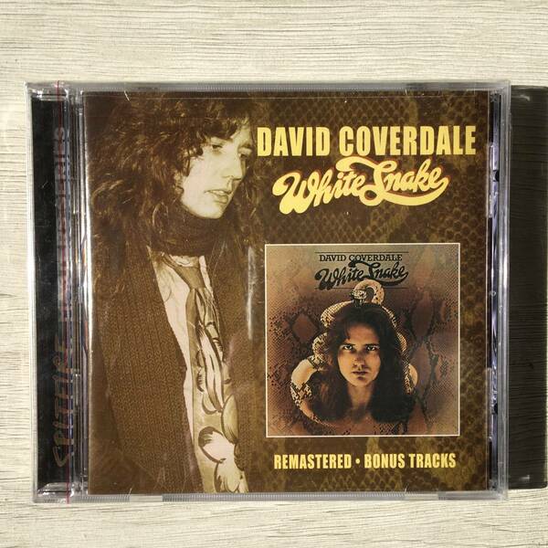 DAVID COVERDALE WHITESNAKE UK盤　リマスター　ボーナストラック　新品未開封