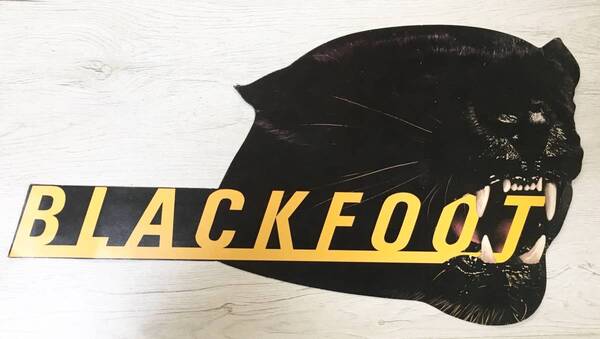 BLACKFOOT TOMCATTIN' 店頭用ポップ 国不明
