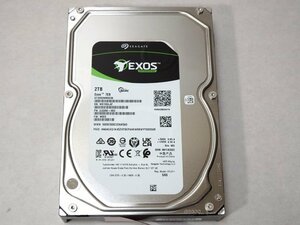 1個 Seagate Exos 7E8 ST2000NM003A SAS 2TB 12.0Gb/s 7200rpm 3.5インチ ハードディスク HDD 正常/使用時間極少/動作保証