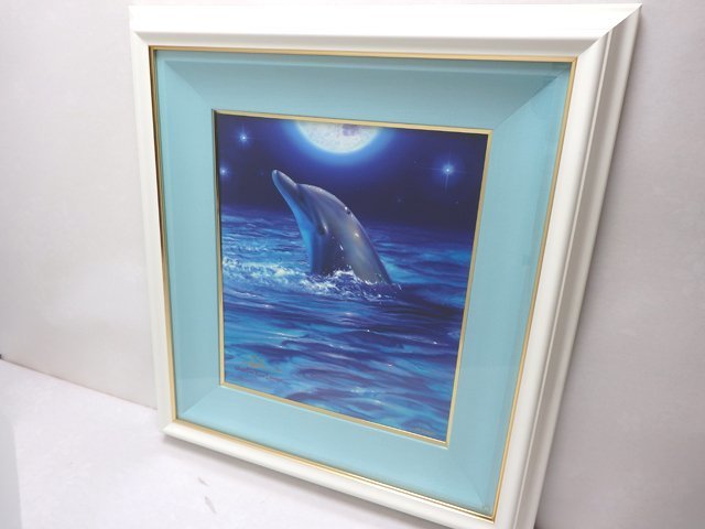 Christian Lassen Nezar Signed/Silkscreen/Print/Painting/Dolphin/Box and Warranty Included, Artwork, Prints, Silkscreen