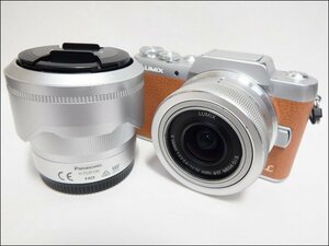 動作品/Panasonic パナソニック◆LUMIX/ミラーレス一眼◆DMC-GF7/12-32mm/F3.5-5.6/35-100mm/F4.0-5.6◆ダブルズームレンズキット