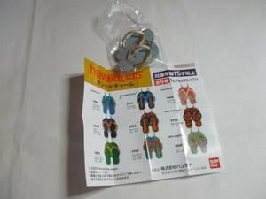 Havaianas ハワイアナス サンダルチャーム　slim organic 1809 Clay 334 - 146　ガチャガチャ　バンダイ　ミニチュア　サンダル