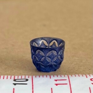 切子　ミニチュア品　リーメント　あこがれ食器コレクション　ぷちサンプル　　