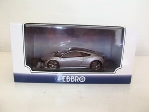 EBBRO Honda NSX Concept 2013 Silver 1/43 ホンダ NSX コンセプト シルバー ミニカー エブロ