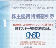 日本スキー場開発　株主優待券　最新　2023-24年シーズン　送料込　一式　セット_画像4