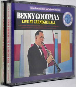 BENNY GOODMAN ベニー・グッドマン　／　LIVE AT CARNEGIE HALL　　CD　