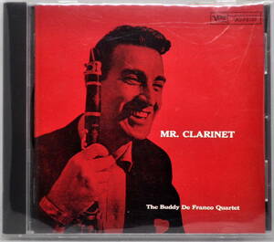 THE BUDDY DeFRANCO QUARTET　バディー・ディフランコ　カルテット　／　MR. CLARINET　CD