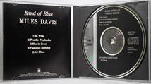 MILES DAVIS マイルス・デイビス ／　KIND OF BLUE　CD_画像3