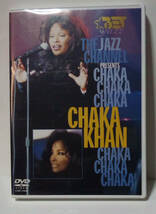 [日本盤 DVD ] チャカ・カーン / ジャズ・ライヴ ●Chaka Khan / Jazz Channel Presents _画像1